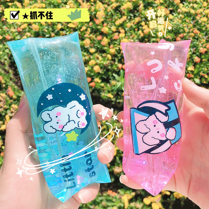 速发抓不住童水蛇玩具儿的解压减压可爱水乐水袋创意捏捏球孩男