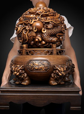 速发九转乾招鼎摆件坤财镇宅家居客厅装饰办公室玄艺公司开业工关