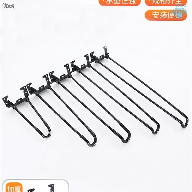 速发折叠桌腿支架简易户外露营铁艺桌椅茶几床电脑桌支撑脚架配件
