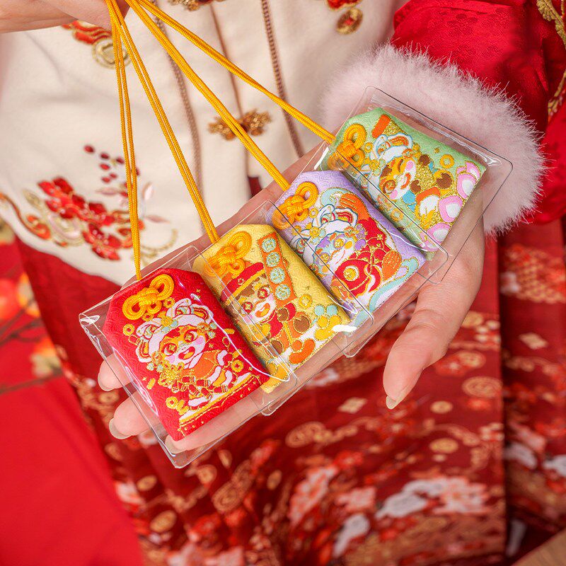 速发马年御守祈福桂花香囊护身符随身车挂件福袋空袋平安锦囊包挂