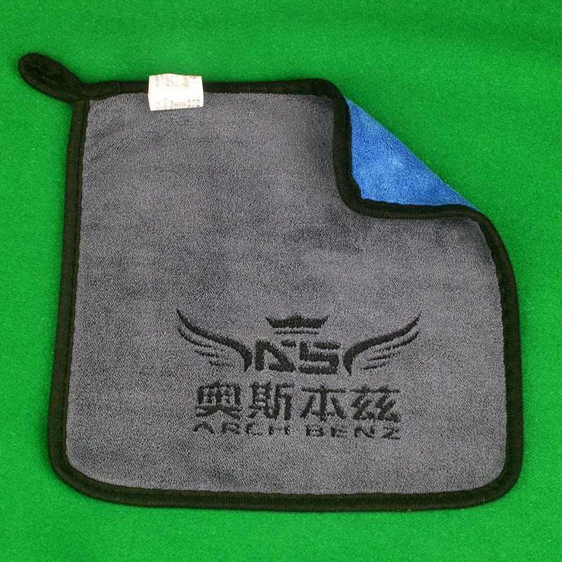 速发奥斯本兹台球擦杆用九八黑球杆清洁布球杆毛巾球保养台球布品
