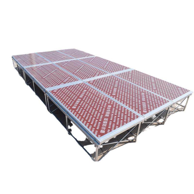 快装舞台架子T台活动舞台板便携拼装婚礼广告雷亚折叠舞台桁架