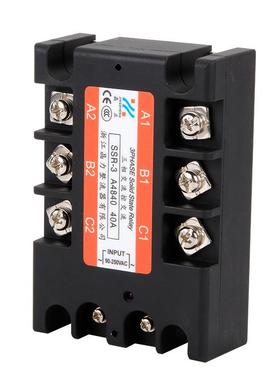 三相固态继电器SSR-3交流控交流220V40A60A100A120A150A200AMGR