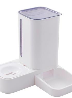 塑料宠物碗猫饮水器物不嘴宠自动喂食ZDW-01器咪湿狗碗宠物用品