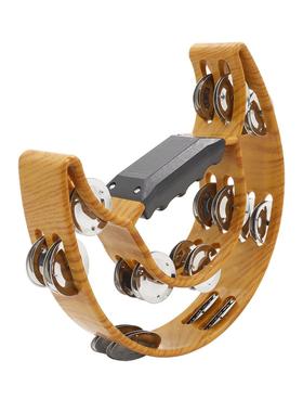 尔夫打摇击乐器木纹CLE双奥层手摇铃滚谣伴奏演民唱会KTV手拍铃