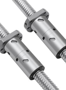 双螺滚珠丝杆套装母5DFU160200524PID510010加长丝母金属反向器