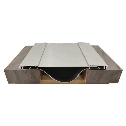 工程建筑变形缝墙面双卡内外墙型铝合金伸缩缝抗震加固