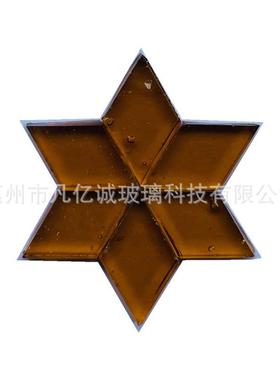 8mm红色马赛克diy手工材料纯彩色玻璃片土耳其灯制作玻璃贴片