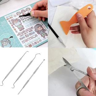 32件套乙烯基除工草具艺浮雕D割IY艺术工作切美术工干花工具FTB套