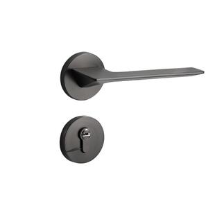 锌合金极简卧室锁室门锁执手内客厅房门间静音锁锁大门锁