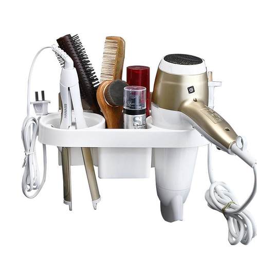 浴室无痕贴置物架卫生间多功能壁挂电吹风机架风筒架免打孔