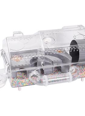 透明仓25414s四鼠子双层55cm基础通笼金丝笼熊窝大码仓鼠笼景观别