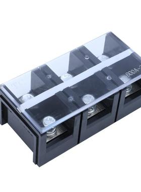 TC-6003固定式铜件接线端子600A3P端子连接器电缆端子排电源线柱