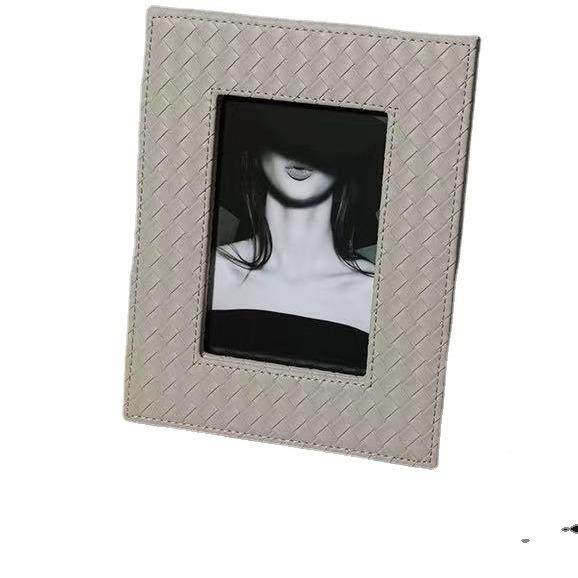 简意约HR6790现代高档编织室皮质相框摆台几样板间卧床头柜客厅边,家居饰品,DIY亲子装饰画,淘宝优惠券,粉丝福利购,淘宝优惠卷