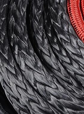 绞盘/8ich绳9o.5mmSyntheticWinchRpe绞盘绳带护套越48110n野车改