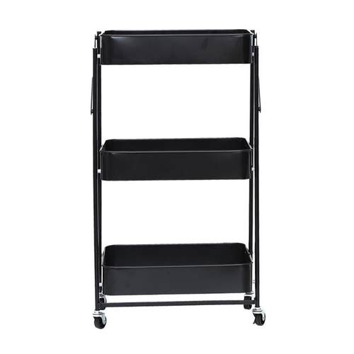 小推车置物架落地多层收纳架厨房卧室储物架家用可移动整理架