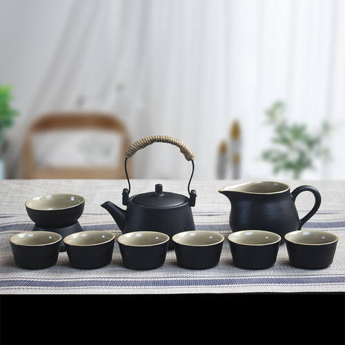 功夫茶具泡茶壶茶杯盖碗家用客厅办公室陶瓷旅行现代简约茶盘