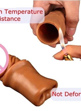 4 Size Realistic Condoms For Men Reusable Penis Sleeve For M