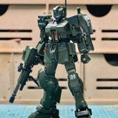 集模社吉姆斯巴达PB限定HG地球联邦军局地战用机拼装 敢达高达模型