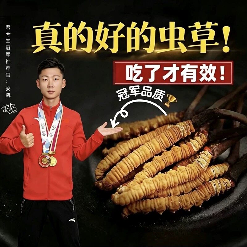 官方正品高原高海拔虫草干货旗舰店甄选