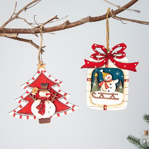 现货速发Woode S Sowma Elk Cistmas Orat rry Cistmas