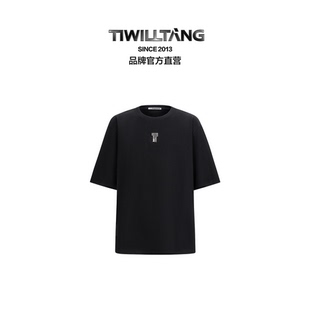 TIWILLTANG启世录“核烬裂逸”2.0高智感裂变金属标明星品质T恤