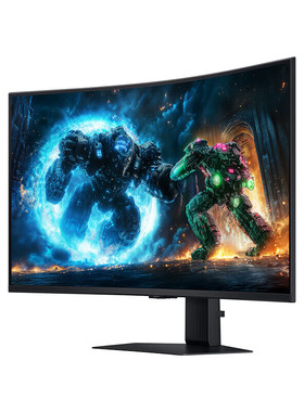 三星G75F带鱼屏 4K HDR600电脑显示器37英寸165Hz高刷S37FG756EC