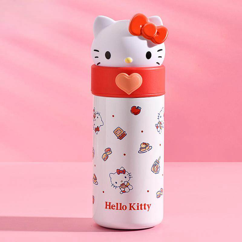哈喽kitty猫保温杯316儿童kt猫杯子女生专用小学生上学凯蒂猫水杯