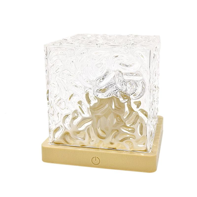 方影形水波CKJ纹小围夜灯火创意床头焰蓝牙氛灯动态浪漫礼物星空