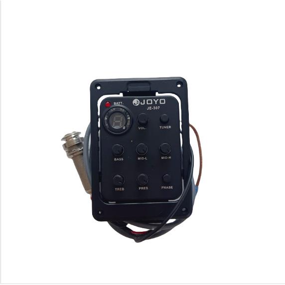 JOYOJE-306JE-307带校音功能的5段EQ吉他拾音器效音器