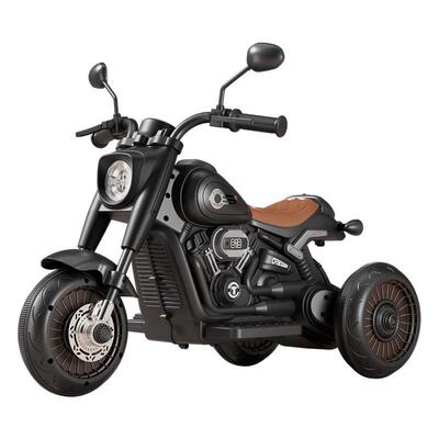 儿童电动摩托车玩具车男女宝宝车可坐人带遥控超长续航电瓶三轮车