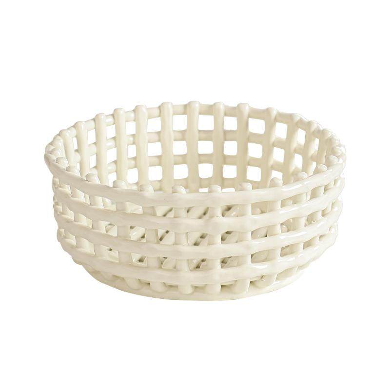 北欧风藤条沥水篮厨房好物洗菜沥水的菜筐轻奢陶瓷洗菜蓝乔迁礼品,家装主材,沥水篮,淘宝优惠券,粉丝福利购,淘宝优惠卷