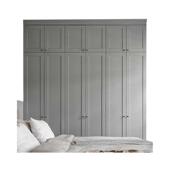 广州整体实木衣柜北欧现代轻奢衣橱走入式 衣柜衣帽间整体