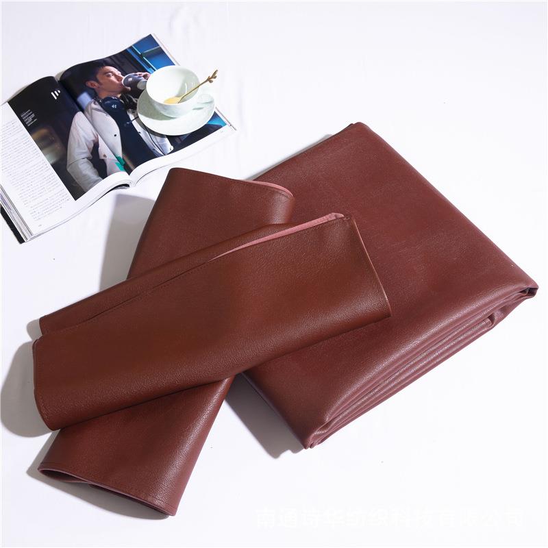 水牛皮席三件二层富安娜牛皮套夏季空调软席加厚仿头整张牛层凉皮