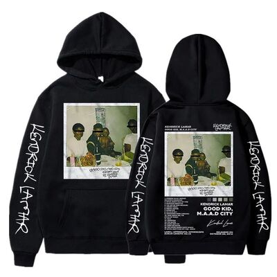 Letter printed long sleeved hooded sweatshir印花长袖连帽卫衣