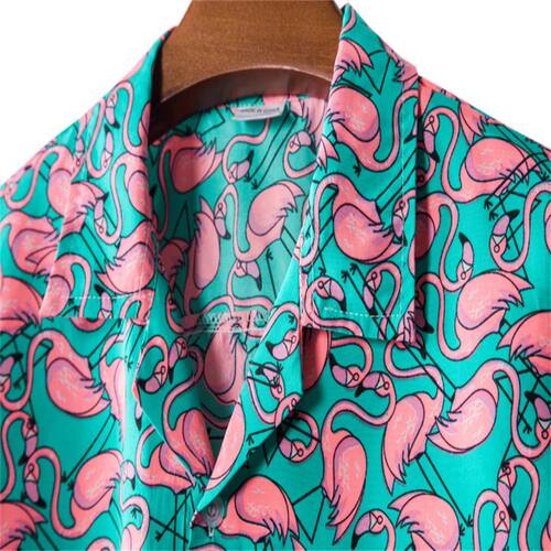 3D digital printed shoulder loose cardigan3D数码印花宽松开衫