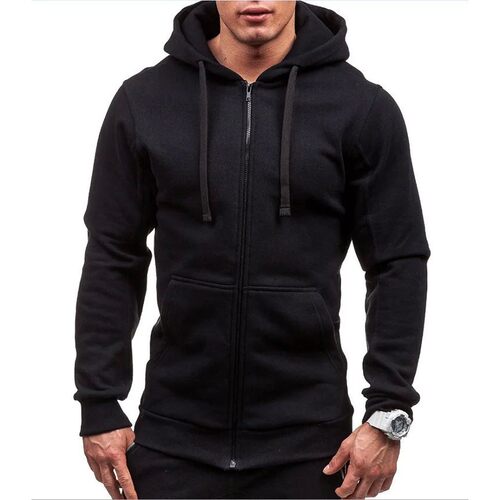 cardigan long sleeved hooded sweatshirt 纯色开衫长袖连帽卫衣