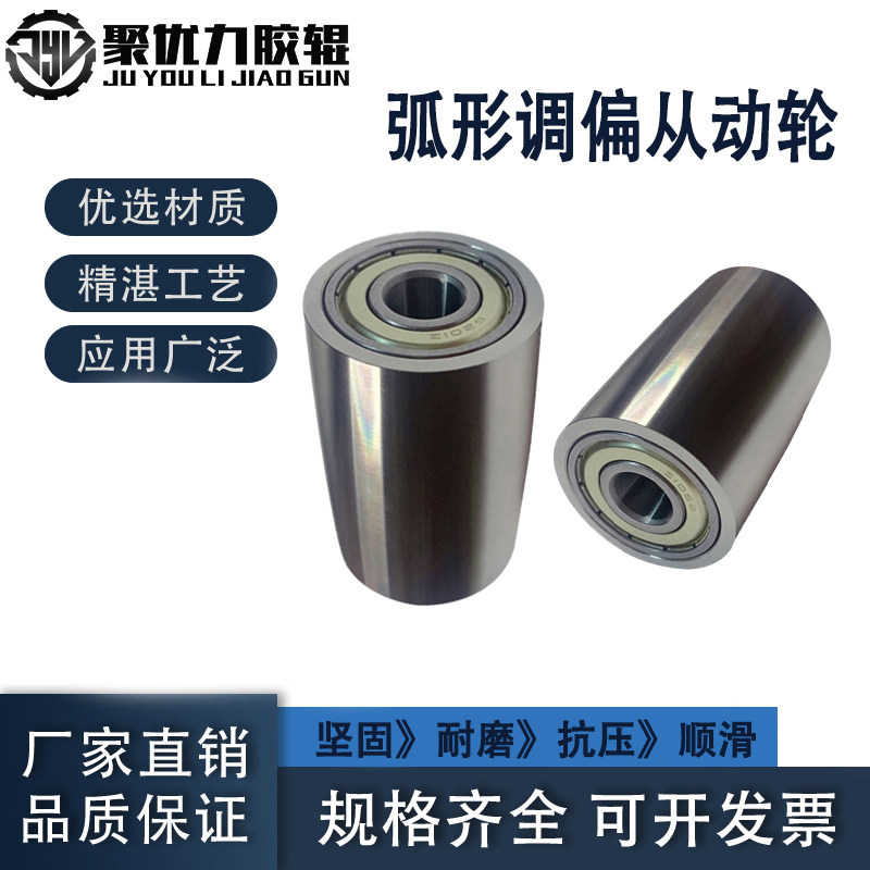 聚优力弧形调偏轮双轴承滚筒图片