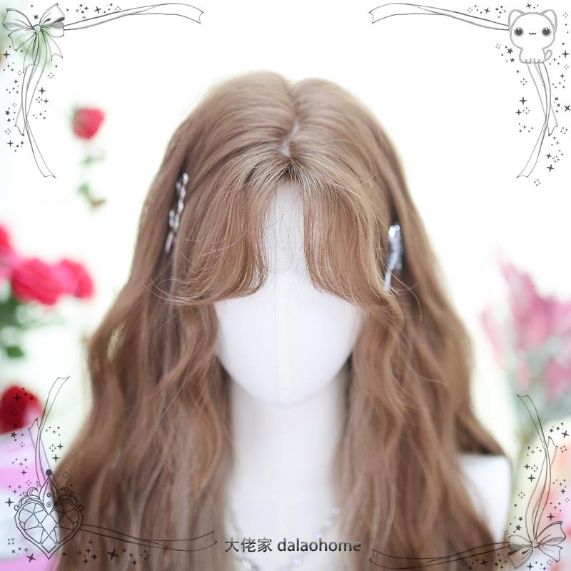 Lolita假发长卷发「情浅」网红同款挑染假发全头套卷发