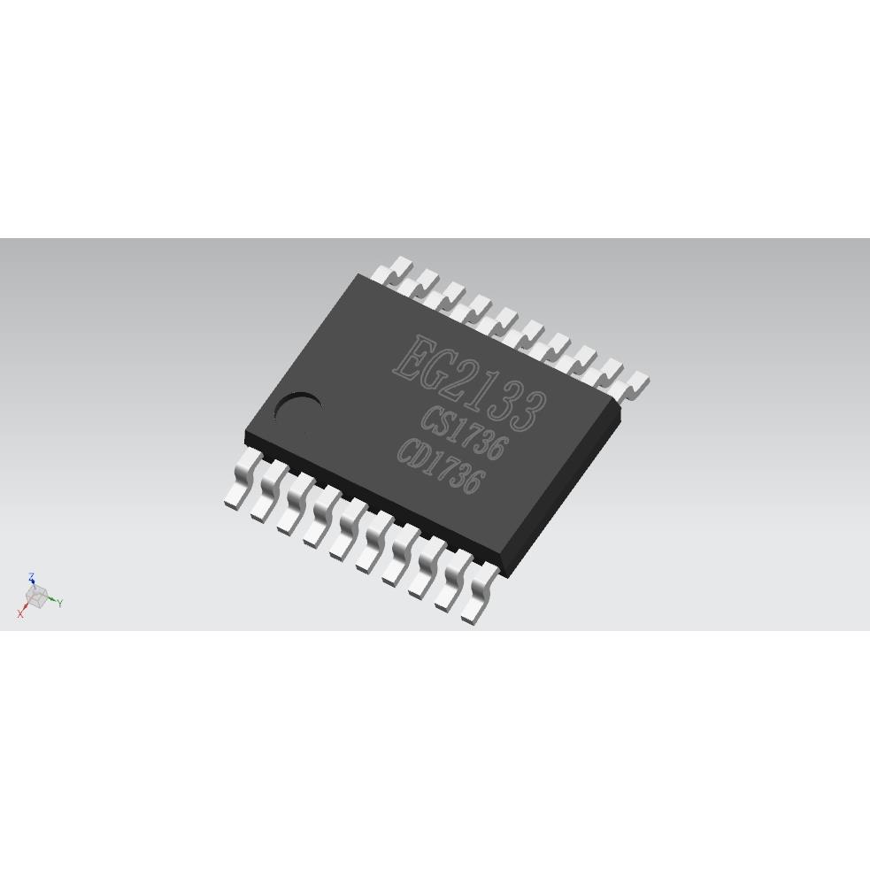 EG2133三相半桥驱动芯片 耐压300V输出电流1.2ATSSOP20兼容FD6287