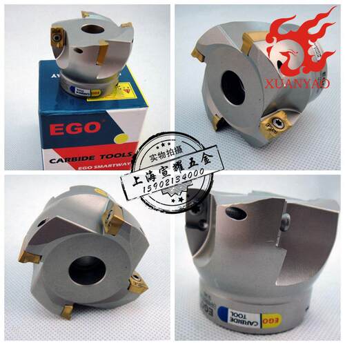 EGO平底直角铣刀盘数控刀具CNC飞刀盘400R 50 63 80 100 125抗震