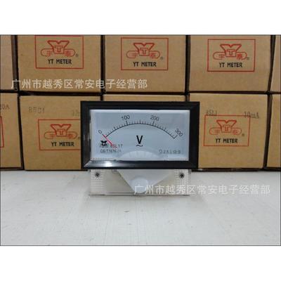 上海宇泰 指针式交流电压表 85L17-V 40*70