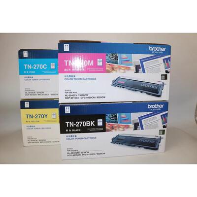 原装兄弟TN-270BK HL-3040CN/3070CW DCP-9010CN MFC-9120CN/9320