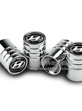 适用现代N标气门嘴帽酷派劳恩斯途胜IX35索纳塔8/9改装轮胎气嘴盖