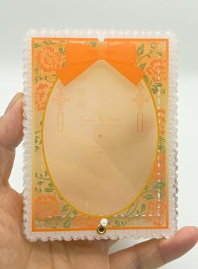 fukuya中华风谷美压克力蝴蝶结华lo小卡收纳拍立得相框