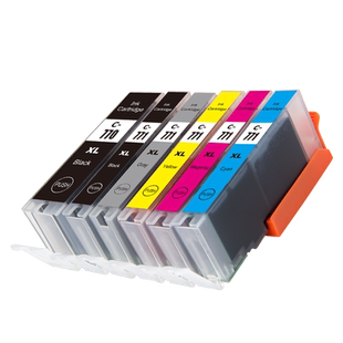 适用Canon佳能TS9070 TS8070 TS5070 TS6070 MG7770 MG5770 MG6870打印机墨盒PGI-770 CLI771可加墨连供墨水