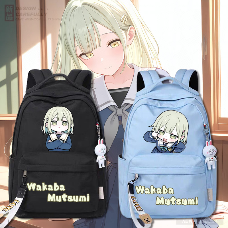 BanG Dream AVE Mujica若叶睦二次元周边男女双肩包学生书包tt