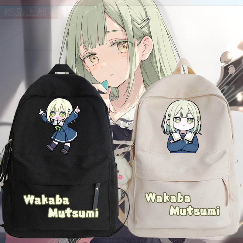 BanG Dream AVE Mujica若叶睦周边联名男女双肩包中小学生书包tt