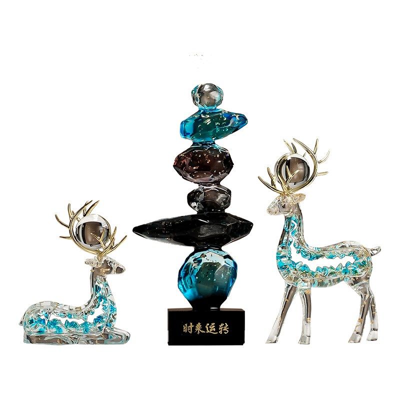 金箔水晶时来运转l摆件酒柜电视柜装饰客厅玄关办公室乔迁新居礼,家居饰品,装饰摆件,淘宝优惠券,粉丝福利购,淘宝优惠卷