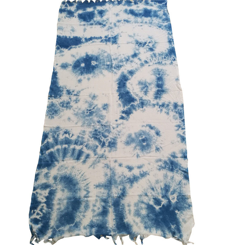 大理扎染围巾白族手工q长围巾棉麻送礼老外文艺复古中国民族风披,特色手工艺,白族扎染,淘宝优惠券,粉丝福利购,淘宝优惠卷